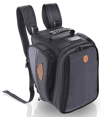 Alpha Semi Hard Universal Tank Bag with Waterproof Dry Bag 20Ltrs by Guardian Gears